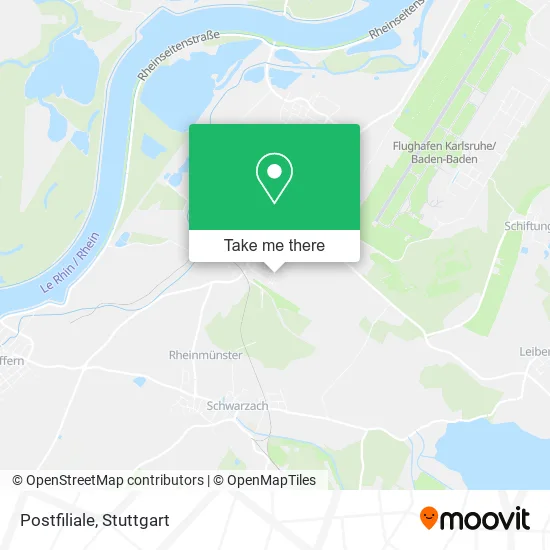 Карта Postfiliale