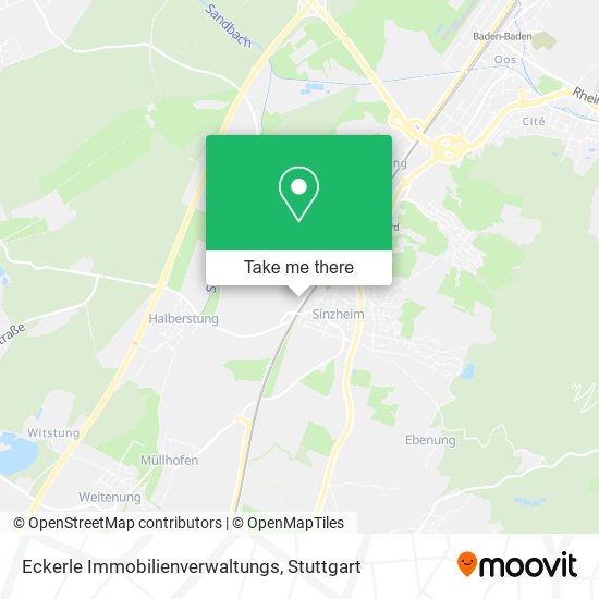 Eckerle Immobilienverwaltungs map