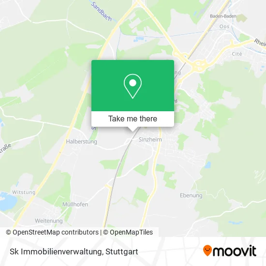 Карта Sk Immobilienverwaltung