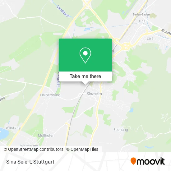 Карта Sina Seiert