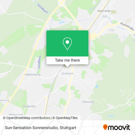 Sun-Sensation Sonnenstudio map