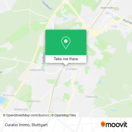 Карта Curatio Immo