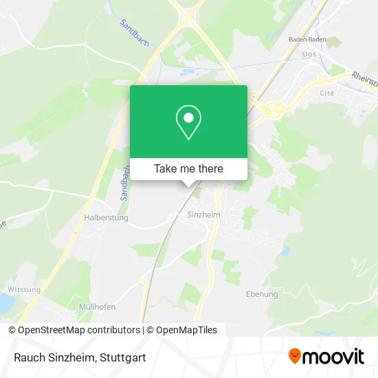 Карта Rauch Sinzheim
