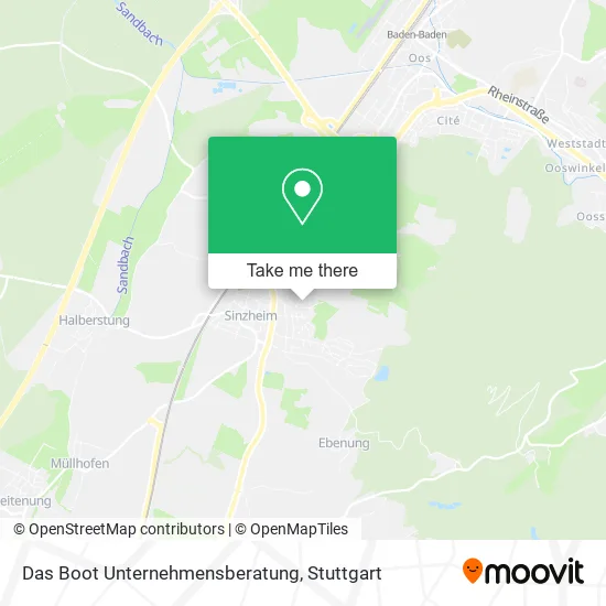 Карта Das Boot Unternehmensberatung