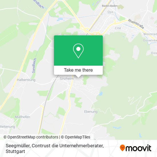 Карта Seegmüller, Contrust die Unternehmerberater
