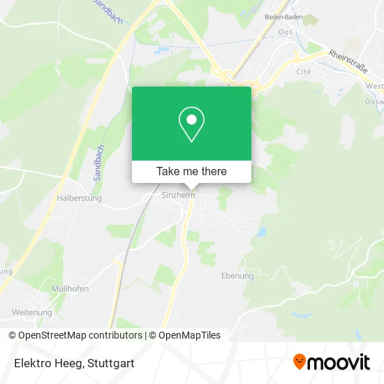 Карта Elektro Heeg