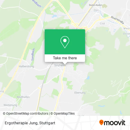 Карта Ergotherapie Jung