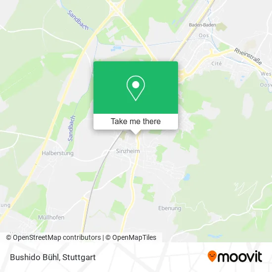 Карта Bushido Bühl