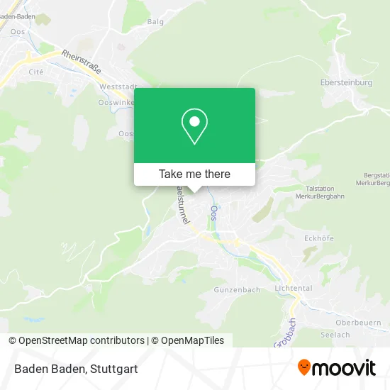 Карта Baden Baden