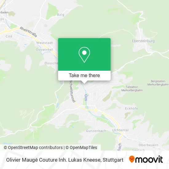 Olivier Maugé Couture Inh. Lukas Kneese map