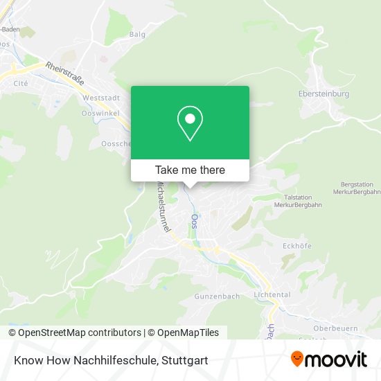 Know How Nachhilfeschule map