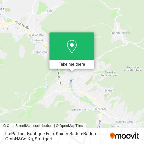 Lc-Partner Boutique Felix Kaiser Baden-Baden GmbH&Co.Kg map