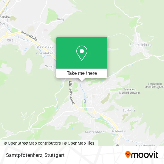 Карта Samtpfotenherz