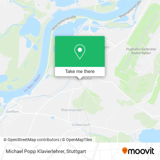 Карта Michael Popp Klavierlehrer