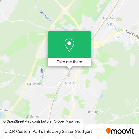 J.C.P. Custom Part's Inh. Jörg Sulzer map