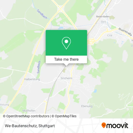 Карта We-Bautenschutz