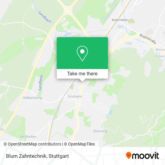 Blum Zahntechnik map