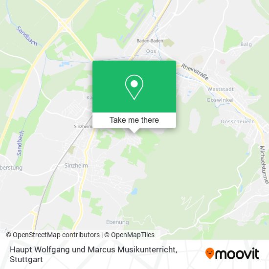 Haupt Wolfgang und Marcus Musikunterricht map