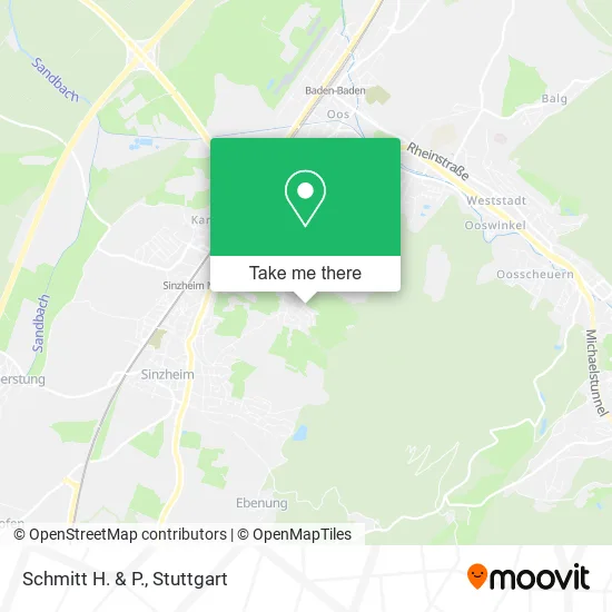 Карта Schmitt H. & P.