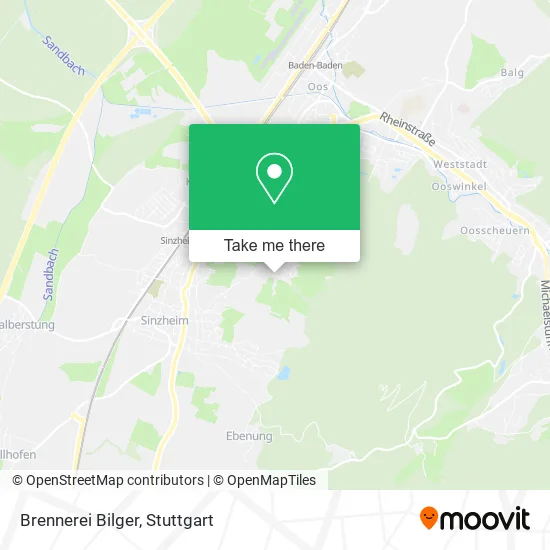 Карта Brennerei Bilger