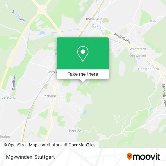 Карта Mgvwinden