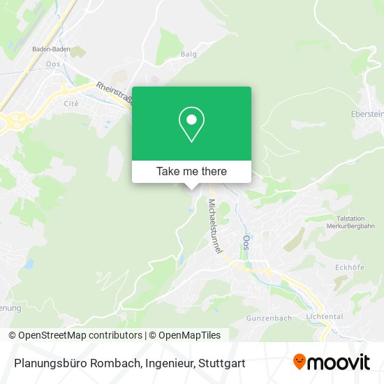 Planungsbüro Rombach, Ingenieur map