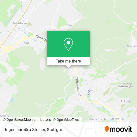 Ingenieurbüro Steiner map