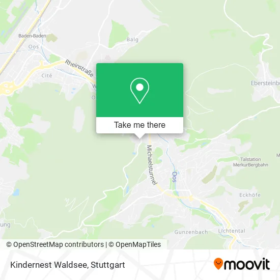 Карта Kindernest Waldsee
