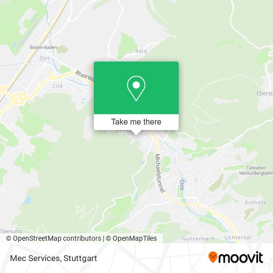 Карта Mec Services