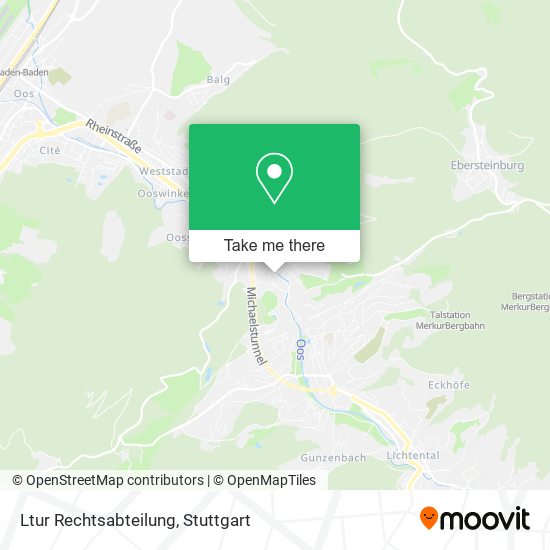 Ltur Rechtsabteilung map