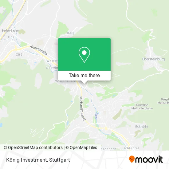 Карта König Investment