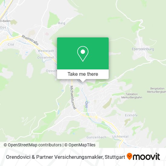 Orendovici & Partner Versicherungsmakler map