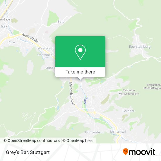 Карта Grey's Bar