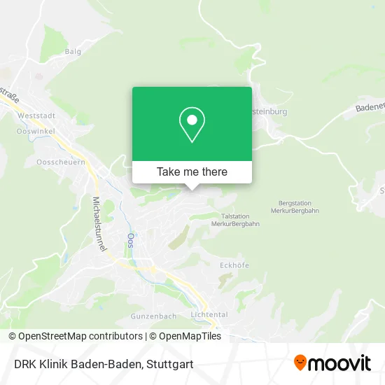 Карта DRK Klinik Baden-Baden