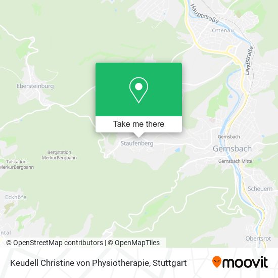 Keudell Christine von Physiotherapie map