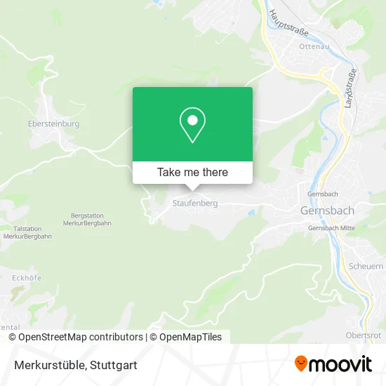 Карта Merkurstüble