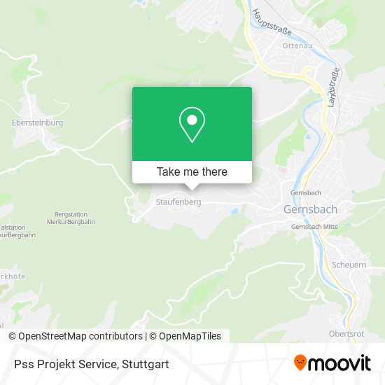 Карта Pss Projekt Service