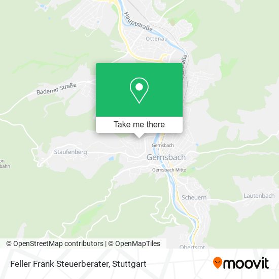 Feller Frank Steuerberater map