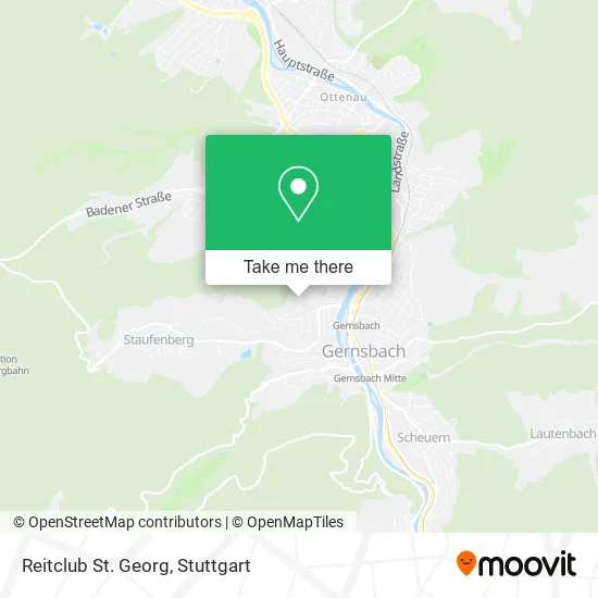 Карта Reitclub St. Georg