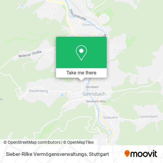 Sieber-Rilke Vermögensverwaltungs map