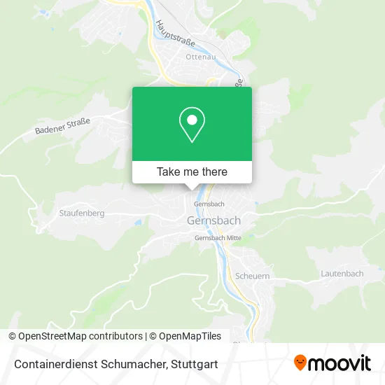 Карта Containerdienst Schumacher