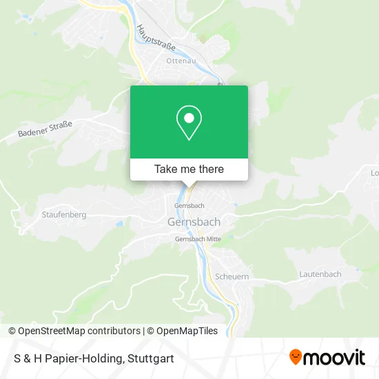 Карта S & H Papier-Holding