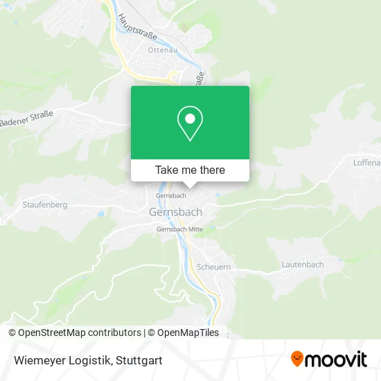 Карта Wiemeyer Logistik