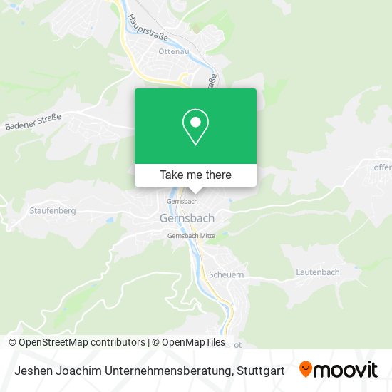 Jeshen Joachim Unternehmensberatung map