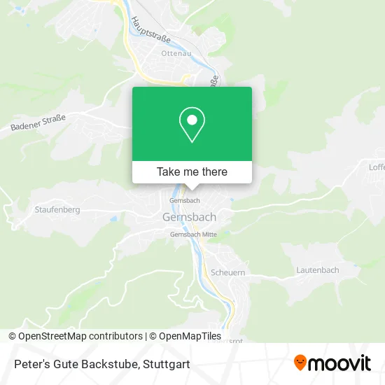 Карта Peter's Gute Backstube