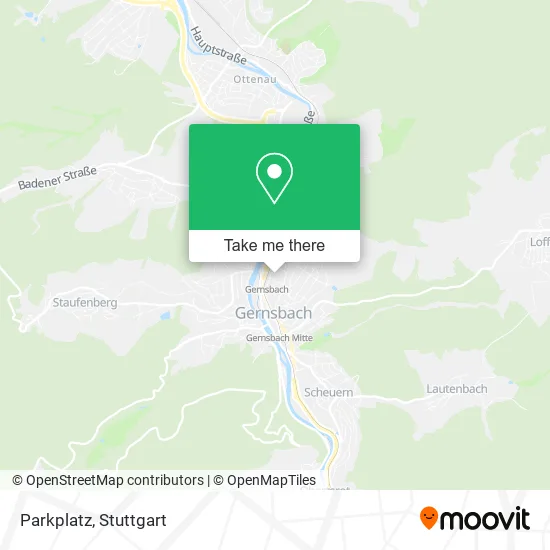 Карта Parkplatz