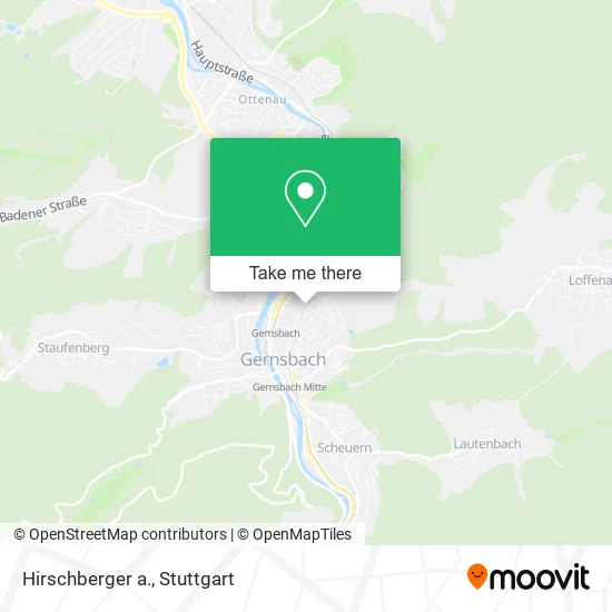 Карта Hirschberger a.