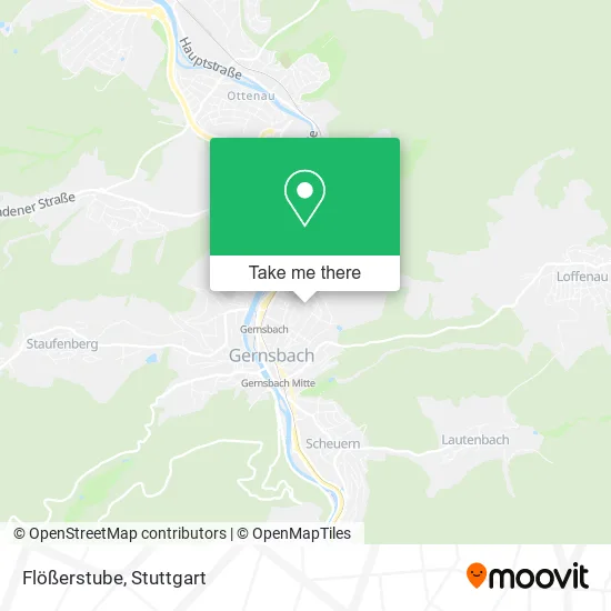 Карта Flößerstube