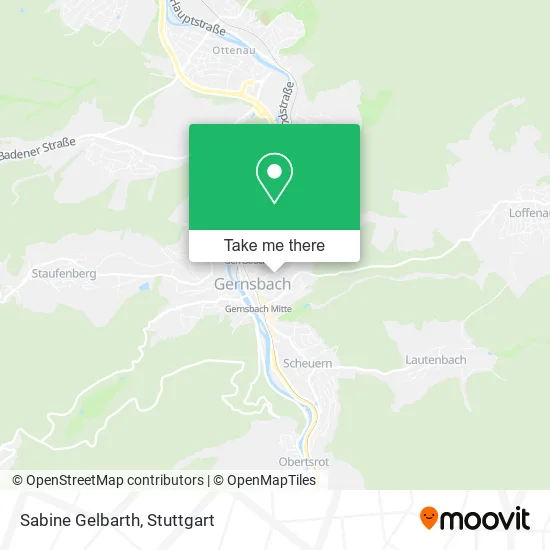 Карта Sabine Gelbarth