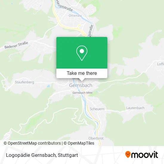 Карта Logopädie Gernsbach
